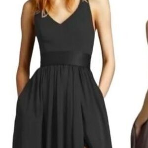 Vera Wang Elegant Black Maxi Dress